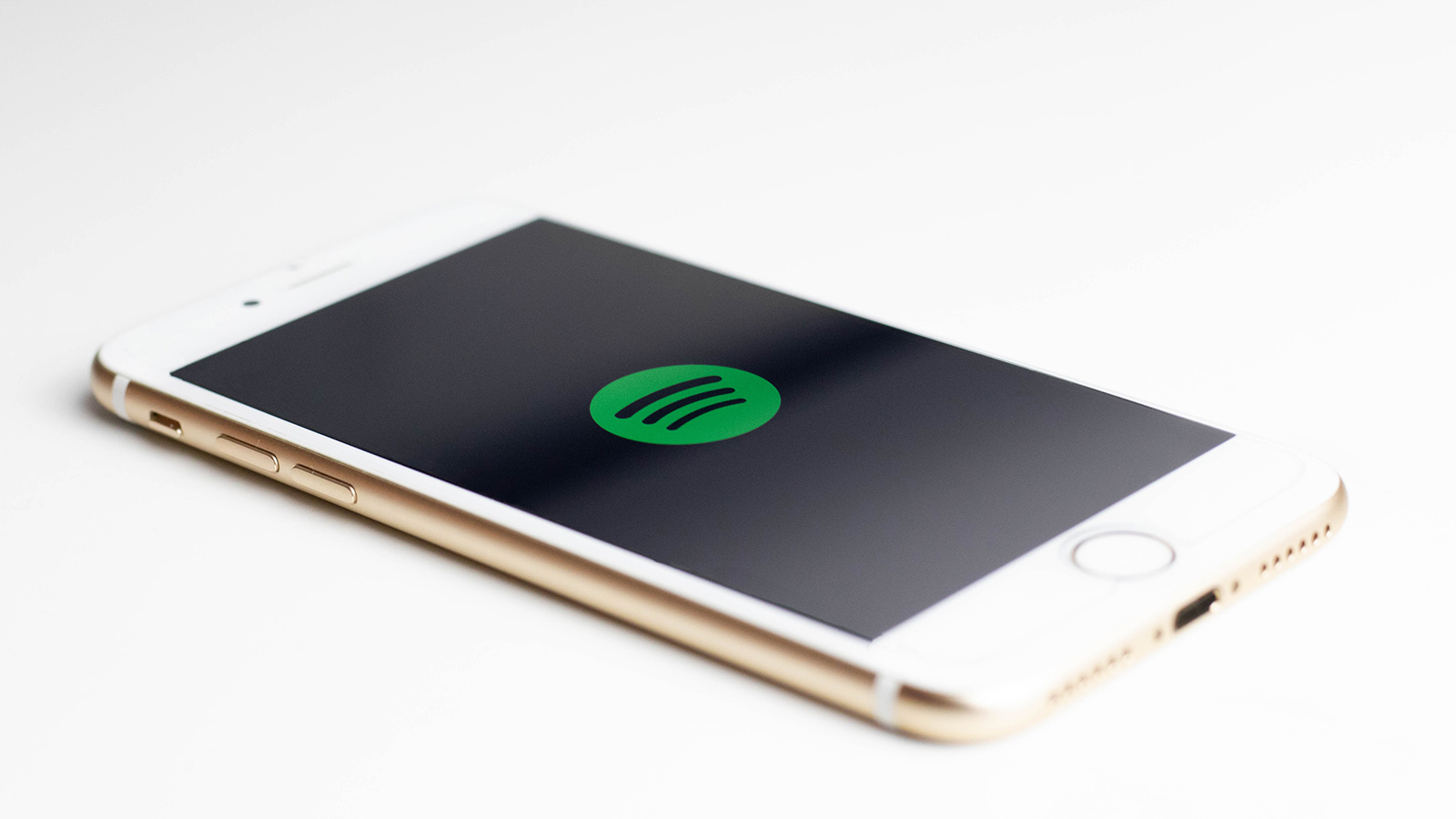 Spotify on smartphone